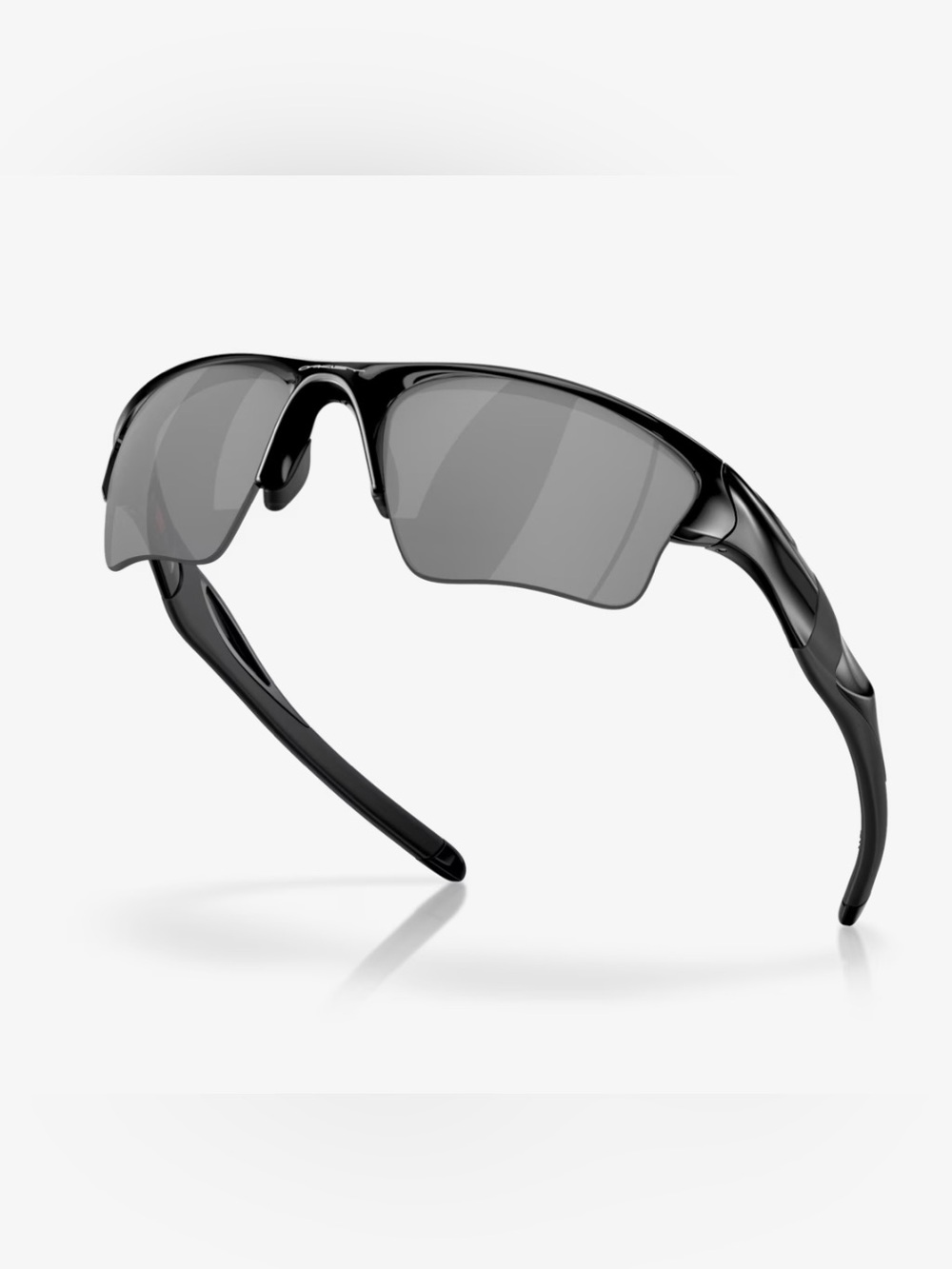 Oakley Performance Black Sport Sunglasses with Gray Lenses